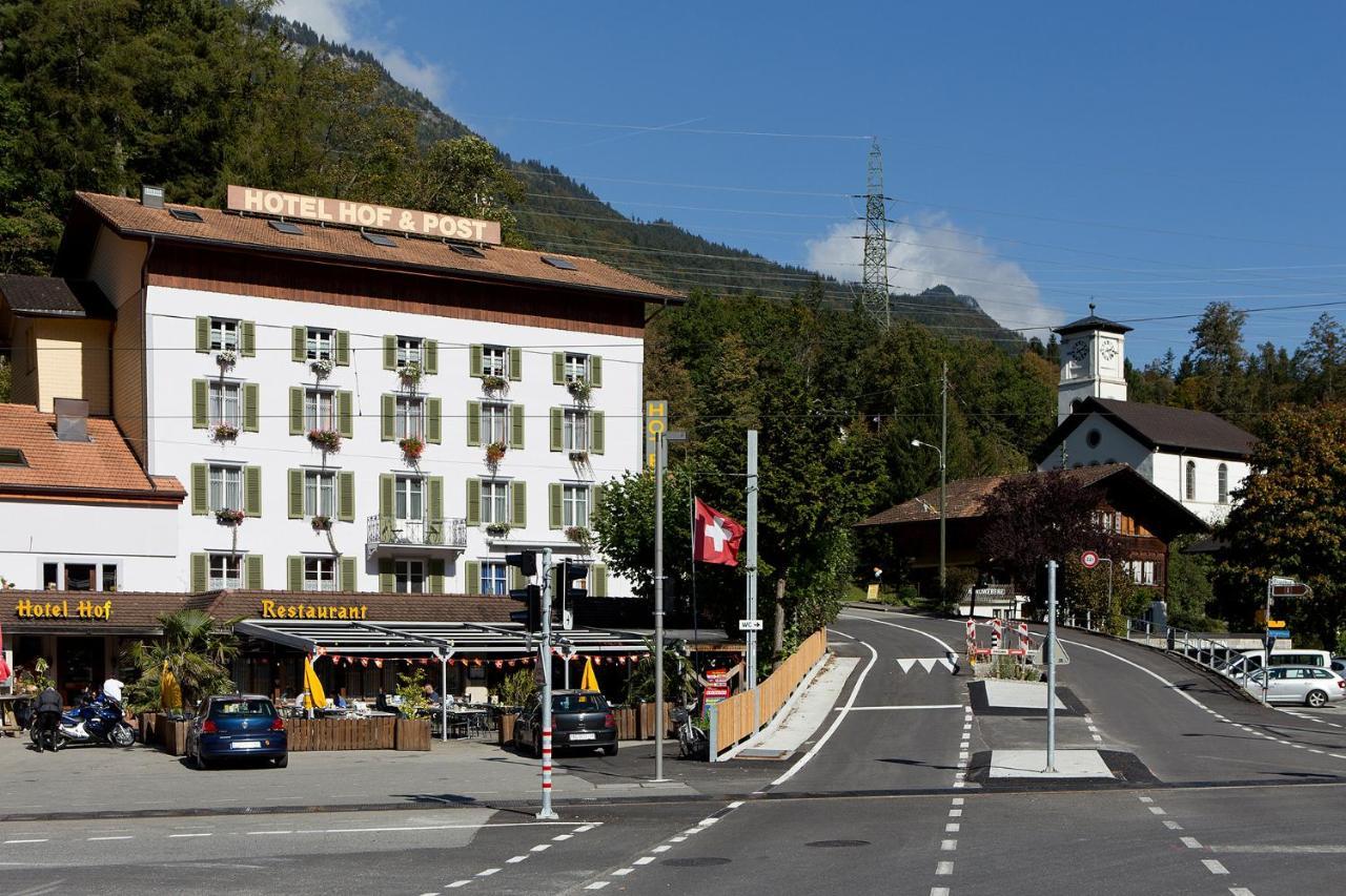 Hotel Hof Und Post Innertkirchen Exterior photo